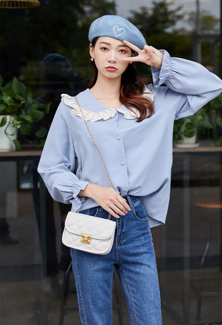 Chloe White Shoulder Bag