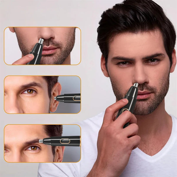 Electric nose hair trimmer