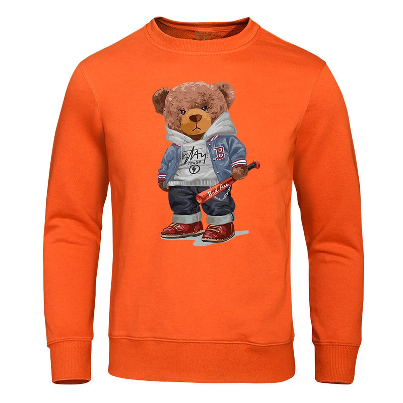 Bear Print Sweatshirt