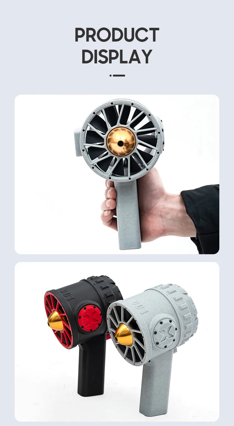 Superstrong Air blower Mini Turbo Jet Fan 90mm Brushless Motor Violent Blower Instantaneous Thrust 5kg/s 3000W 230m/s Duct Fan