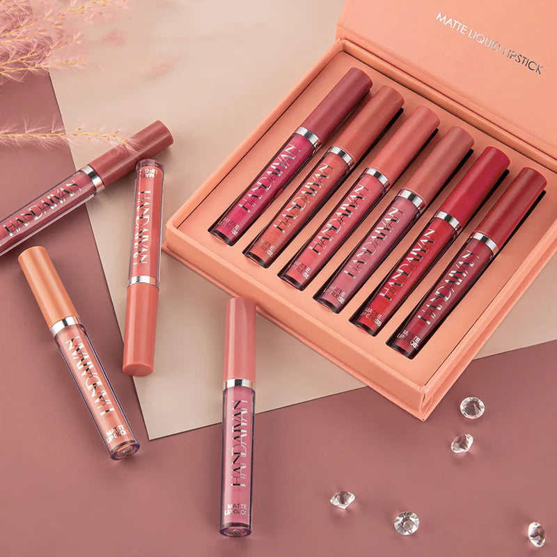 Handaiyan Matte Lipstick Kit - Buy 3 Get 6 + Free Shipping + Free Gifts