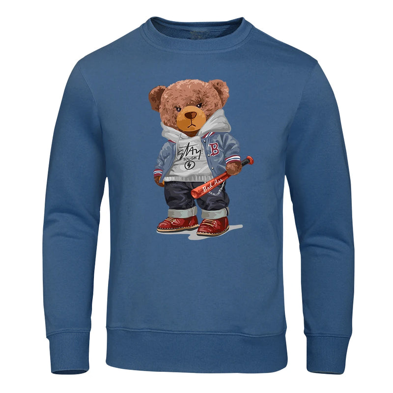 Bear Print Sweatshirt