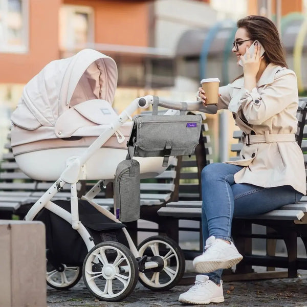 Cambiador de pañales portátil para bebés: plegable e impermeable