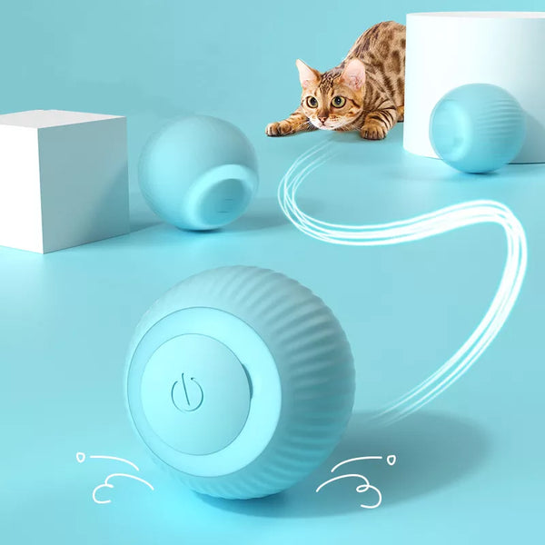 Juguete interactivo para gatos: pelota eléctrica 