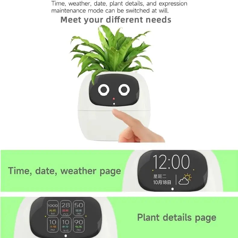 smart pot for plant Small Flower Pot Ivy Desktop Green Plant vase for quіtіa