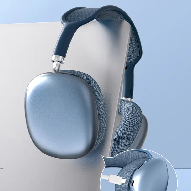 Blue Headset P9 Max Bluetooth