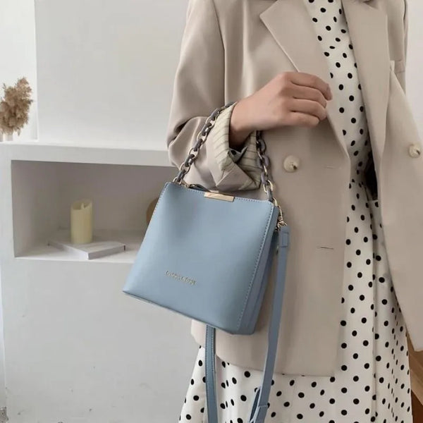 Emily Light Blue Handbag